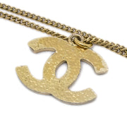 Chanel CC Chain Pendant Necklace Gold 05A