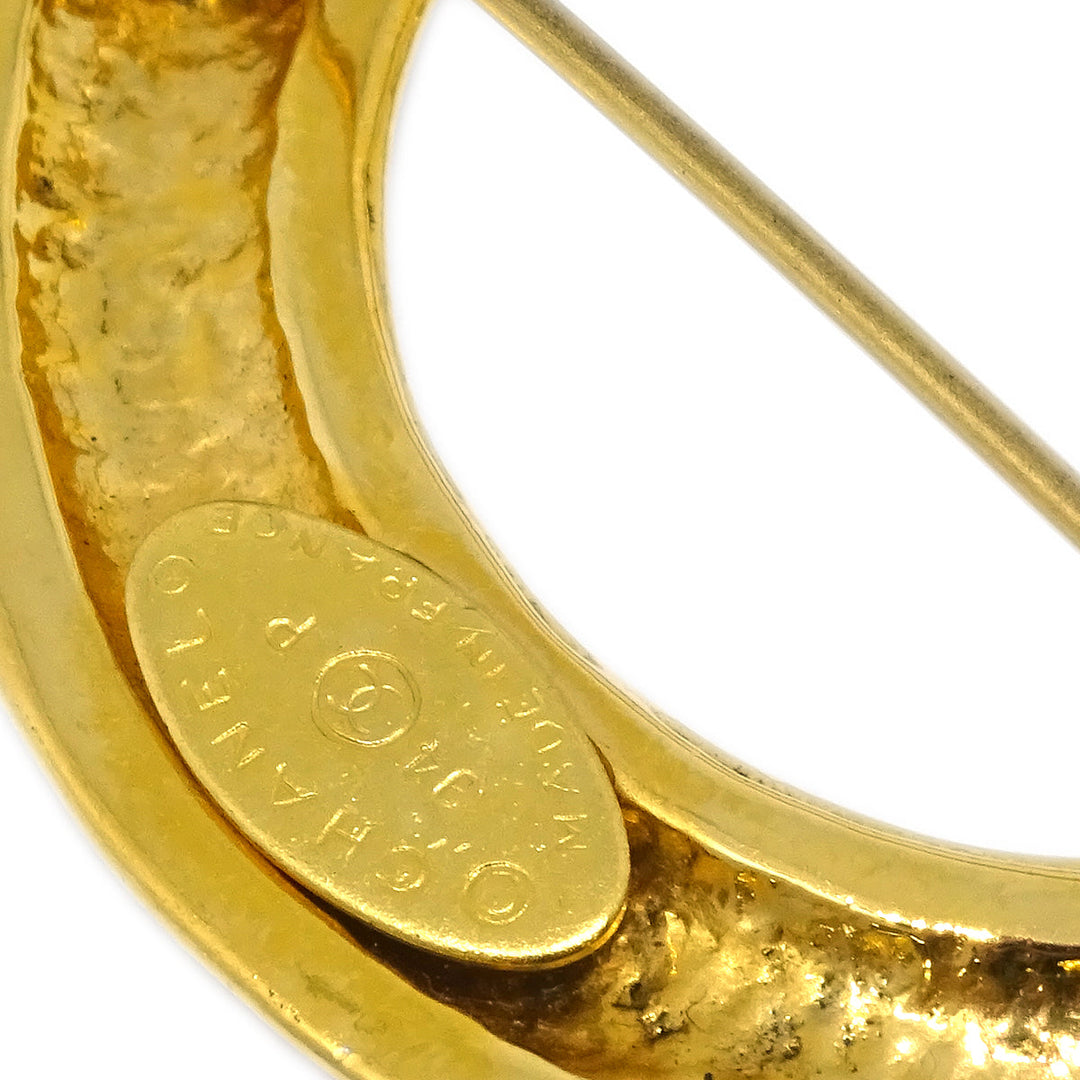 Chanel Hoop Brooch Pin Gold 94P – AMORE Vintage Tokyo Chanel Hoop Brooch Pin Gold 94P – AMORE Vintage Tokyo
