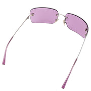 Chanel Sunglasses Eyewear Purple Small Good