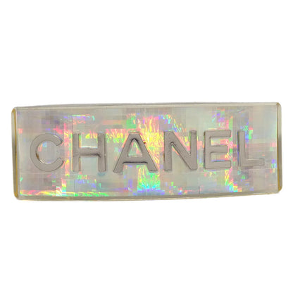 Chanel Hair Clip Hairpin Barrette Silver 97P/62