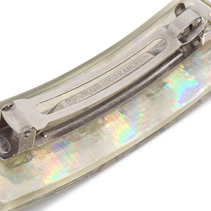 Chanel Hair Clip Hairpin Barrette Silver 97P/62
