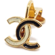 Chanel Gold CC Earrings Clip-On 2093