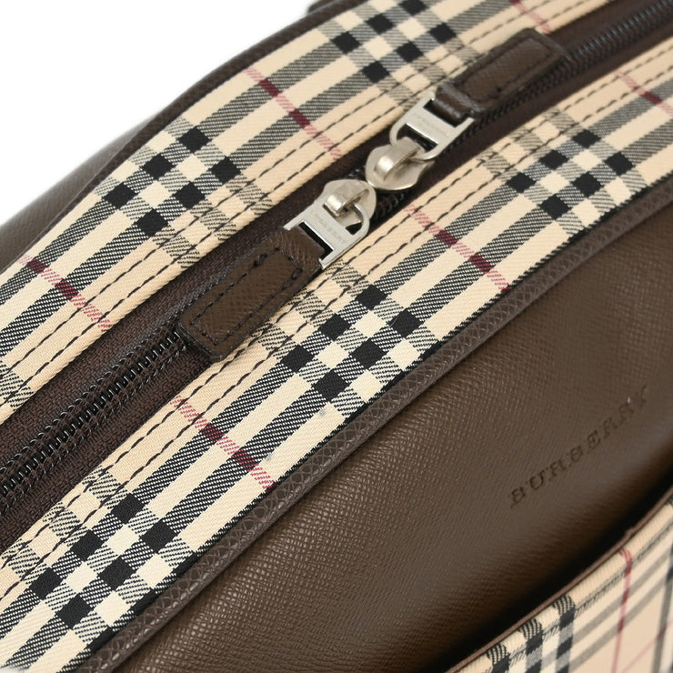 Burberry Beige Burberry Check Handbag