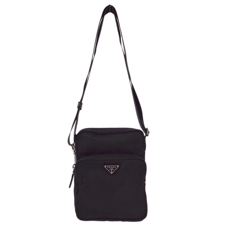 Prada Black Nylon Shoulder Bag