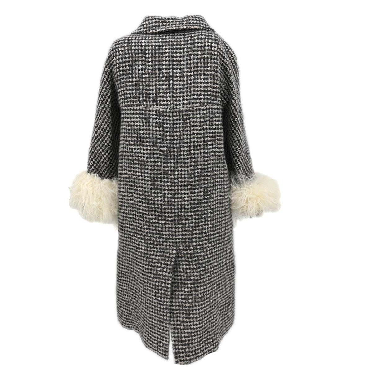 Chanel 2014-2015 Paris Dallas Coat Black #36