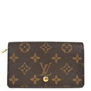 Louis Vuitton 2003 Monogram Porte Monnaie Billet Tresor Wallet M61730