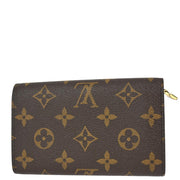 Louis Vuitton 2003 Monogram Porte Monnaie Billet Tresor Wallet M61730