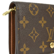 Louis Vuitton 2003 Monogram Porte Monnaie Billet Tresor Wallet M61730