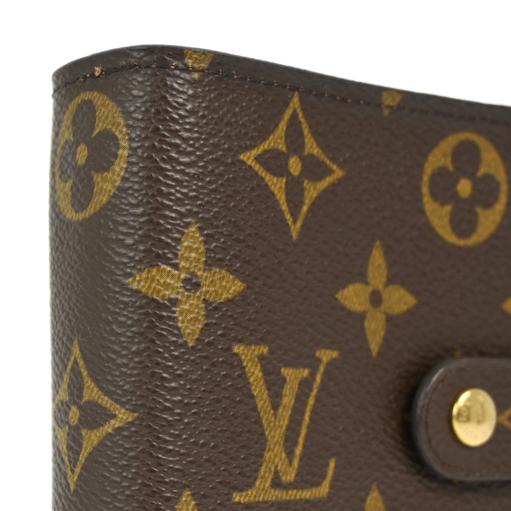 Louis Vuitton 2004 Monogram Compact Zip Wallet M61667