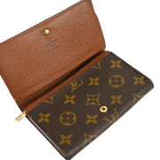 Louis Vuitton 2001 Monogram Porte Monnaie Billet Tresor Wallet M61730