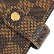 Louis Vuitton 2006 Damier Agenda MM Note Book Cover Small Good