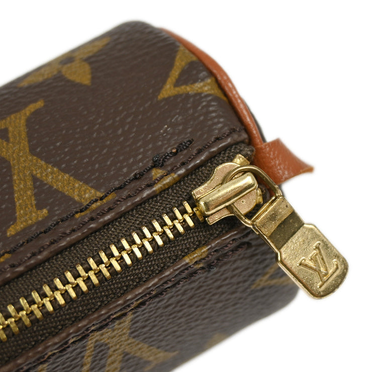 Louis Vuitton Monogram Papillon Attached Pouch Bag