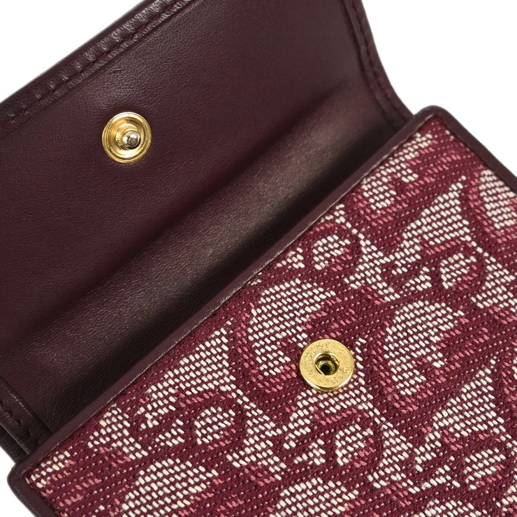 Christian Dior Bordeaux Trotter Wallet Purse