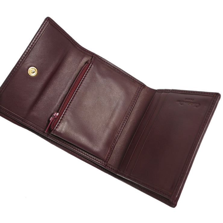 Christian Dior Bordeaux Trotter Wallet Purse