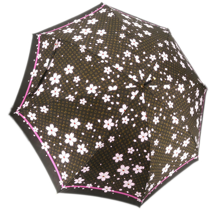 Louis Vuitton Monogram Cherry Blossom Umbrella M92030 Small Good