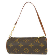 Louis Vuitton Monogram Papillon Attached Pouch Bag