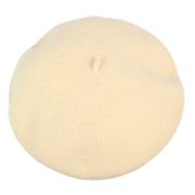 Chanel Ivory Hat Beret 98P Small Good #57