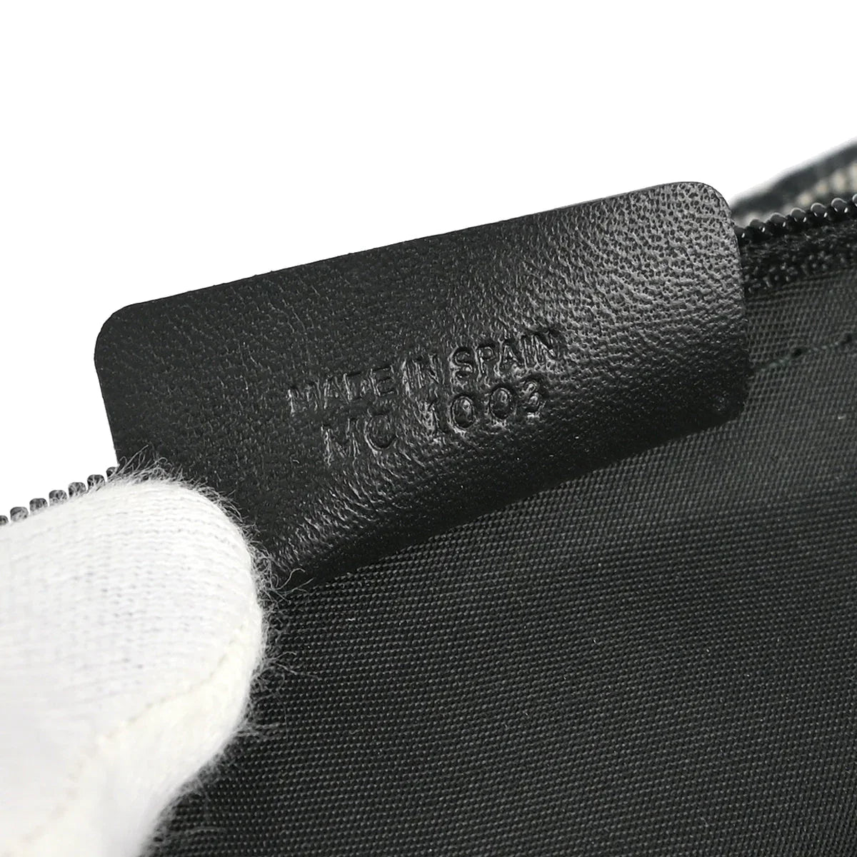 Christian Dior 2003 Trotter Cosmetic Pouch Black