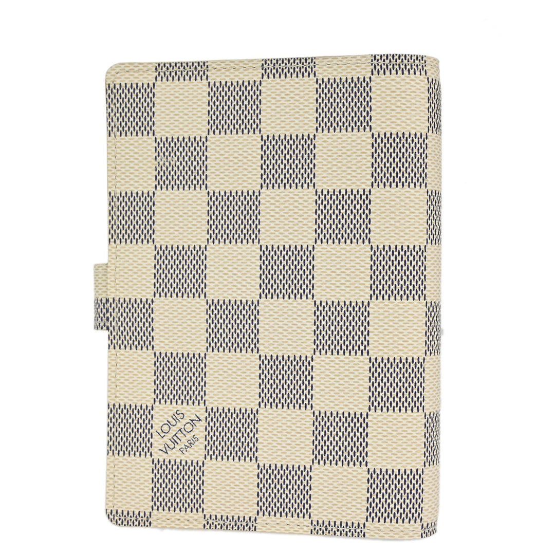Louis Vuitton 2007 Damier Azur Agenda PM Note Book Cover R20706 Small –  AMORE Vintage Tokyo