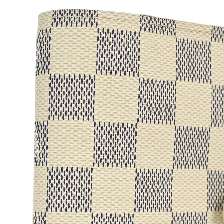 Louis Vuitton 2007 Damier Azur Agenda PM Note Book Cover R20706 Small Good M60008