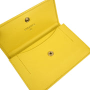 Chanel 2004-2005 Yellow Caviar Coin Purse Wallet