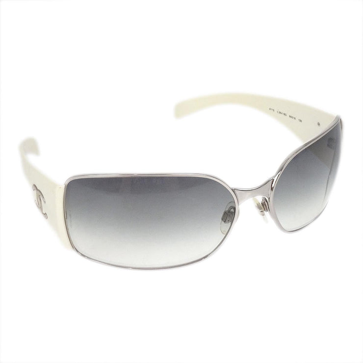 Chanel Sunglasses Eyewear White Small Good