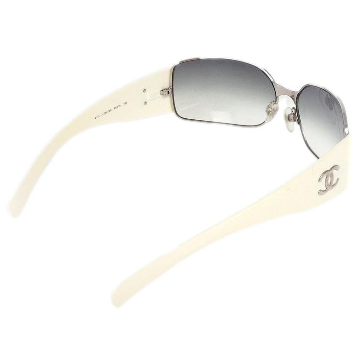 Chanel Sunglasses Eyewear White Small Good