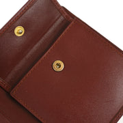 Cartier Bifold Wallet Purse Bordeaux