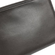 Hermes 2001 Brown Swift Wallet Purse