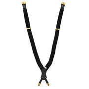 Chanel Suspenders Black Small Good