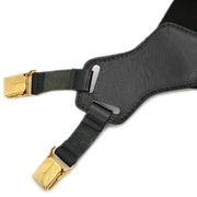 Chanel Suspenders Black Small Good