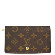 Louis Vuitton 2002 Monogram Porte Monnaie Billet Tresor Wallet M61730