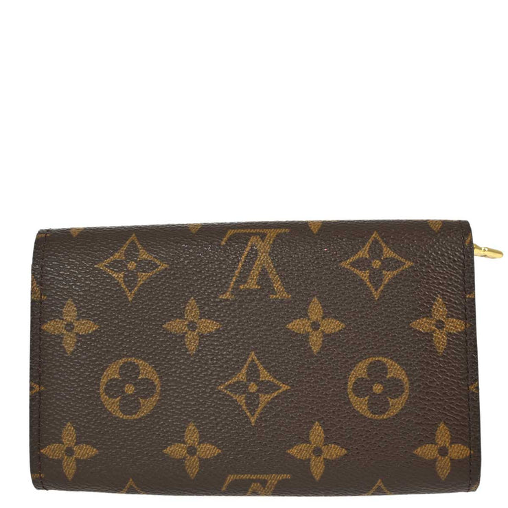 Louis Vuitton 2002 Monogram Porte Monnaie Billet Tresor Wallet M61730