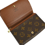 Louis Vuitton 2002 Monogram Porte Monnaie Billet Tresor Wallet M61730