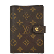 Louis Vuitton 2003 Monogram Agenda PM Note Book Cover R20005 Small Good M60008