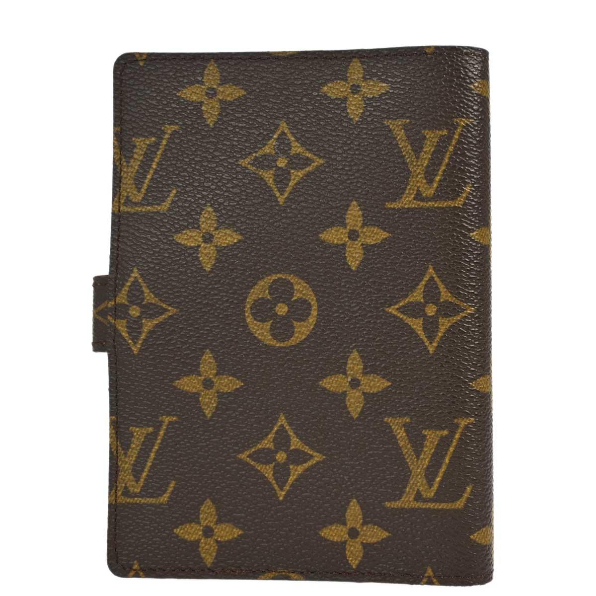 Louis Vuitton 2009 Monogram Agenda PM Note Book Cover R20005 Small Good