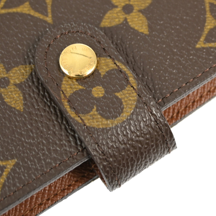 Louis Vuitton 2009 Monogram Agenda PM Note Book Cover R20005 Small Good M60008