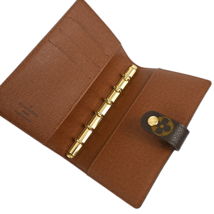 Louis Vuitton 2009 Monogram Agenda PM Note Book Cover R20005 Small Good M60008