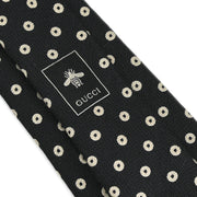 Gucci Black Neck Tie Small Good