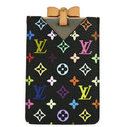 Louis Vuitton 2004 Black Monogram Multicolor Etui Compact Mirror M92650