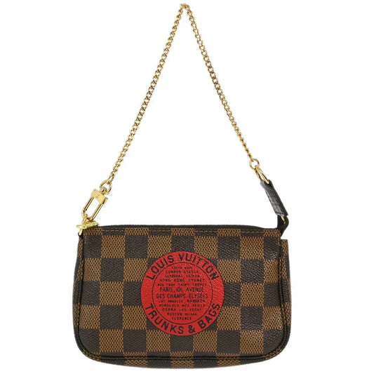 Louis Vuitton 2008 Damier T&B Mini Pochette Accessoires Handbag N58011