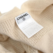 Chanel Short Sleeve Sweater Knit Top Ivory 01C #36