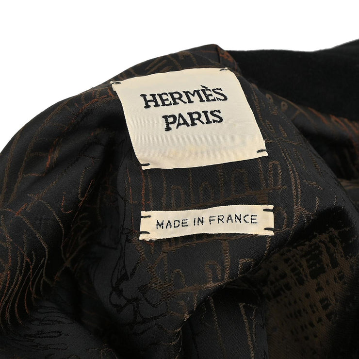 Hermes Coat Black #38