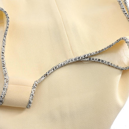 Chanel Sleeveless Top Ivory 05C #42