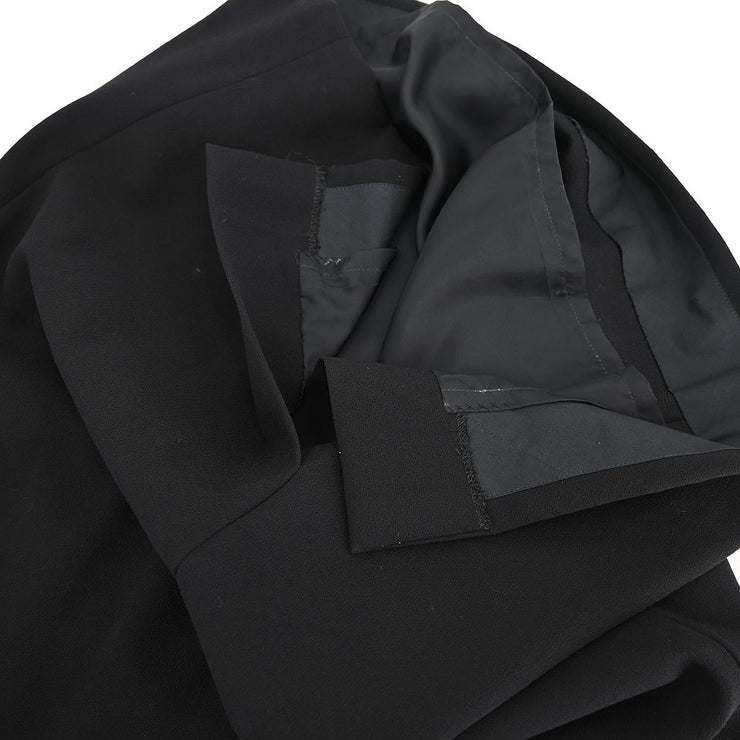 Christian Dior Setup Suit Jacket Skirt Black #11