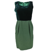 Christian Dior Setup Suit Jacket Dress Green #9