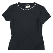 Chanel T-shirt Black 97C #36