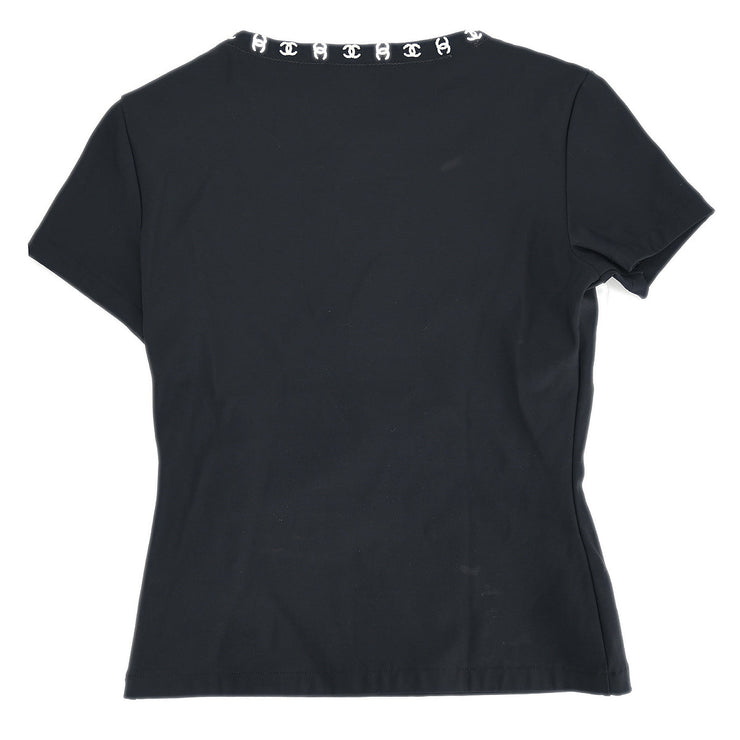 Chanel T-shirt Black 97C #36