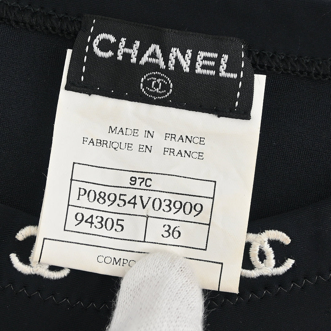 Chanel T-shirt Black 97C #36 – AMORE Vintage Tokyo