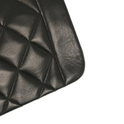 Chanel 1994-1996 Black Lambskin Small Diana Shoulder Bag